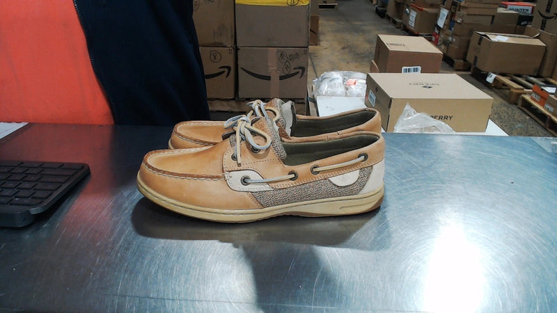 Sperry Songfish Boat Shoe Linen Oat 8 M 44214999552 Rebound Footwear