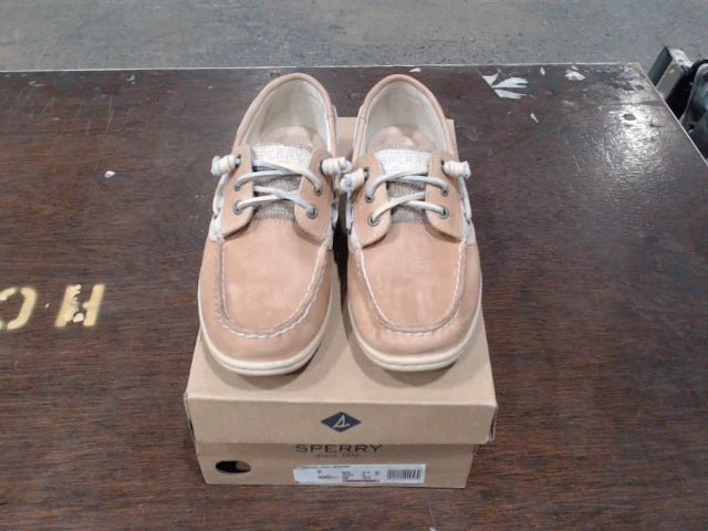 Sperry Songfish Boat Shoe Linen / Oat 8.5 M 44214999569 Rebound Footwear