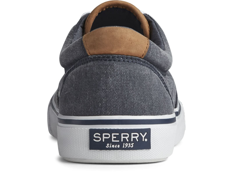 Sperry Striper II CVO Salt Washed Canvas Navy 9.5 M 884401448988 Rebound Footwear