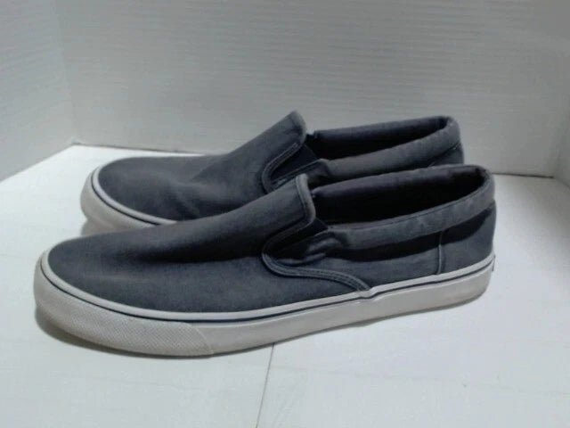 Sperry Striper II Slip On Sneaker Navy 12 M 044213707332 Rebound Footwear