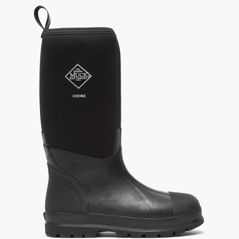 The Original Muck Boot Company Chore Hi Black / Black 13 M 664911300200 Rebound Footwear