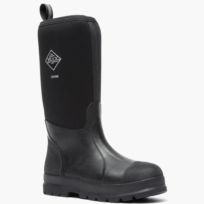 The Original Muck Boot Company Chore Hi Black / Black 13 M 664911300200 Rebound Footwear
