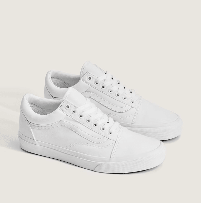 Vans Old Skool True White 6.5 M 700053804562 Rebound Footwear