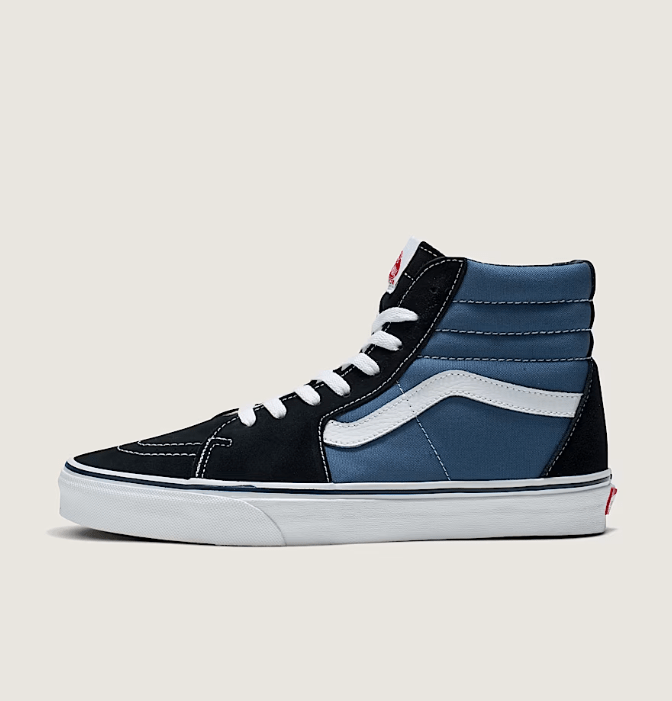 Vans Sk8 - Hi Navy 8 M 32546871004 Rebound Footwear