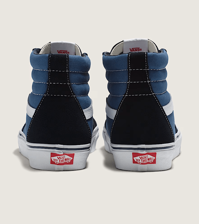 Vans Sk8 - Hi Navy 8 M 32546871004 Rebound Footwear