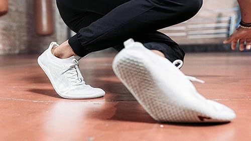 Vivobarefoot Primus Lite Knit Bright White 10 M 5057794142695 Rebound Footwear