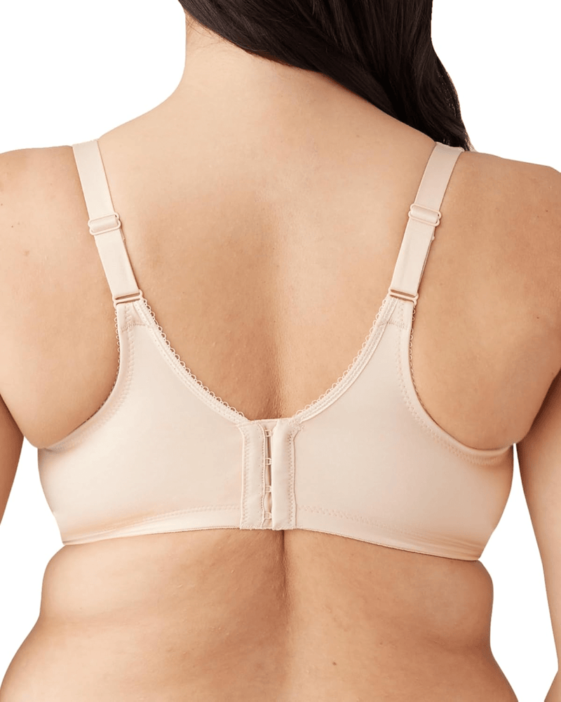 Wacoal Full Figure Seamless Underwire Bra Ivory 40DDD 012214920814 Rebound Footwear